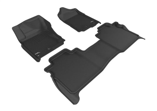 3D MAXpider - 3D Maxpider 16-24 Nissan Titan Crew Cab Kagu Black R1 R2 (With Storage Box) - Demon Performance