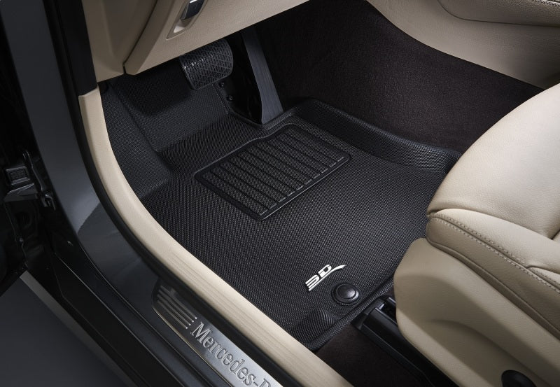 3D MAXpider - 3D MAXpider 2011-2014 Dodge Challenger Kagu 1st Row Floormat - Black - Demon Performance