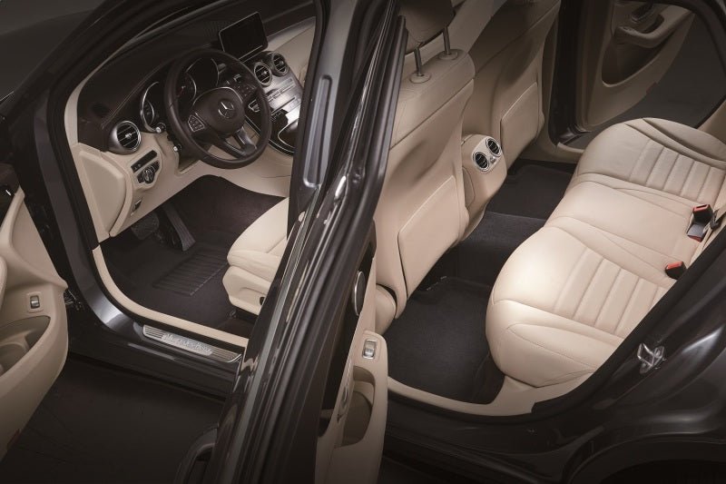 3D MAXpider - 3D MAXpider 2012-2021 Dodge Durango 7-Seat Elegant 1st 2nd & 3rd Row Floormats - Black - Demon Performance