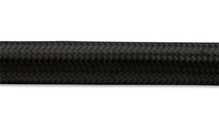 Vibrant -8 AN Black Nylon Braided Flex Hose (20 foot roll)