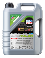 LIQUI MOLY 5L Special Tec AA Motor Oil SAE 5W40 Diesel