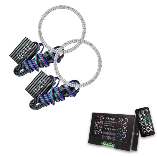 Oracle Dodge Charger 11-14 Projector Halo Kit - ColorSHIFT w/ 2.0 Controller