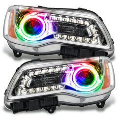 Oracle 11-14 Chrysler 300C SMD HL - Chrome - NON HID - ColorSHIFT w/ 2.0 Controller