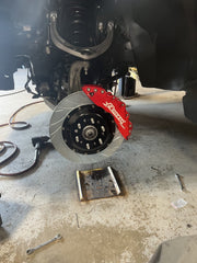 Rotora Front and Rear Street Brake Kit (Ram TRX) For Use With 20″ Wheels