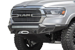 Addictive Desert Designs - Addictive Desert Designs 19 Ram 1500 Stealth Fighter Front Bumper w/ Winch Mount & Sensor Cut Outs - Demon Performance