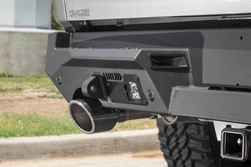 Addictive Desert Designs - Addictive Desert Designs 2019 Ram 1500 Hammer Stealth Fighter Rear Bumper w/ 6 Sensor Cutouts - Demon Performance