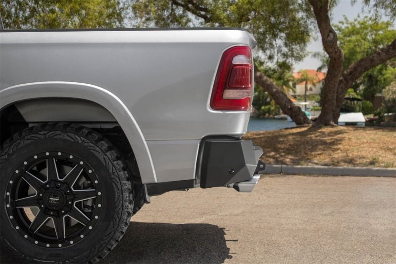 Addictive Desert Designs - Addictive Desert Designs 2019 Ram 1500 Hammer Stealth Fighter Rear Bumper w/ 6 Sensor Cutouts - Demon Performance