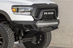 Addictive Desert Designs - Addictive Desert Designs 2019 Ram Rebel 1500 Stealth Fighter Fr Bumper w/Parking Sensor Cutouts - Demon Performance