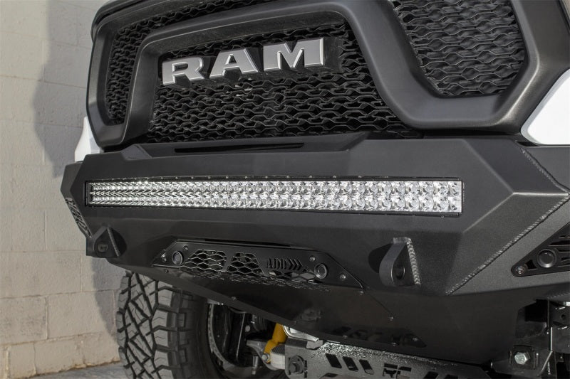 Addictive Desert Designs - Addictive Desert Designs 2019 Ram Rebel 1500 Stealth Fighter Fr Bumper w/Parking Sensor Cutouts - Demon Performance