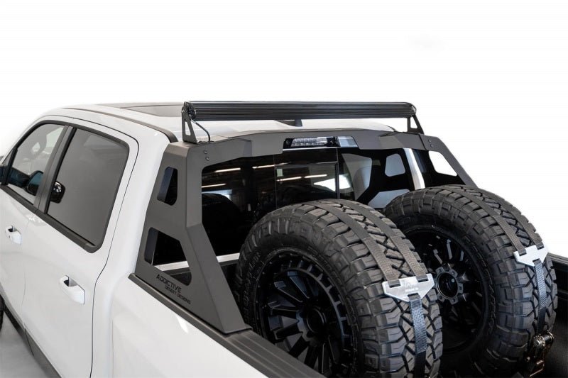 Addictive Desert Designs - Addictive Desert Designs 2021 Dodge Ram 1500 TRX Stealth Fighter Chase Rack - Hammer Black - Demon Performance