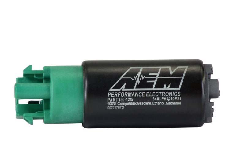 AEM - AEM 340LPH 65mm Fuel Pump Kit w/ Mounting Hooks - Ethanol Compatible - Demon Performance