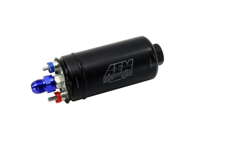 AEM - AEM 380LPH High Pressure Fuel Pump -6AN Female Out, -10AN Female In - Demon Performance