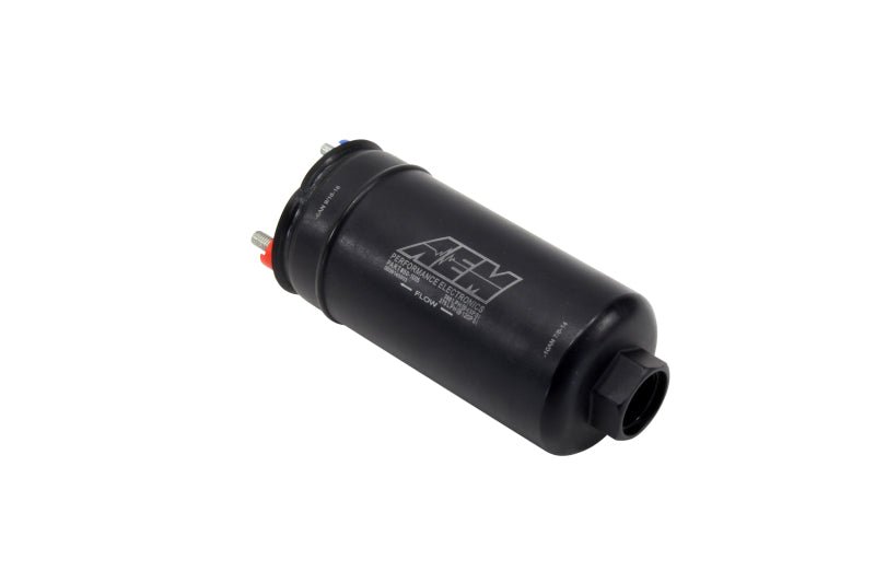 AEM - AEM 380LPH High Pressure Fuel Pump -6AN Female Out, -10AN Female In - Demon Performance