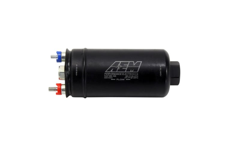 AEM - AEM 380LPH High Pressure Fuel Pump -6AN Female Out, -10AN Female In - Demon Performance