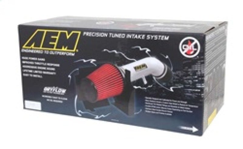 AEM Induction - AEM 92-94 Nissan 240SX Red Short Ram Intake - Demon Performance