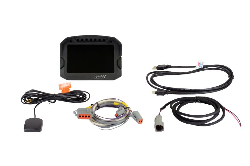 AEM - AEM CD-5G Carbon Digital Dash Display w/ Interal 10Hz GPS & Antenna - Demon Performance