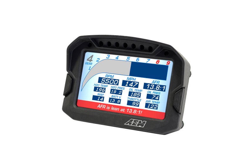 AEM - AEM CD-5L Carbon Logging Digital Dash Display - Demon Performance