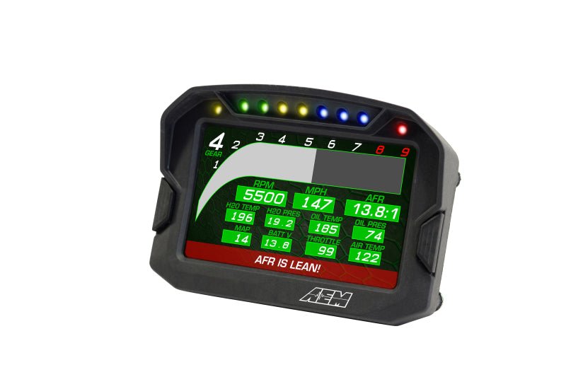 AEM - AEM CD-5L Carbon Logging Digital Dash Display - Demon Performance