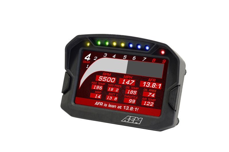 AEM - AEM CD-5L Carbon Logging Digital Dash Display - Demon Performance