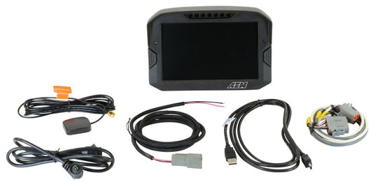 AEM - AEM CD-7 Logging GPS Enabled Race Dash Carbon Fiber Digital Display w/o VDM (CAN Input Only) - Demon Performance