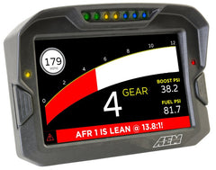AEM - AEM CD-7 Non Logging GPS Enabled Race Dash Carbon Fiber Digital Display w/o VDM (CAN Input Only) - Demon Performance
