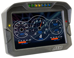 AEM - AEM CD-7 Non Logging Race Dash Carbon Fiber Digital Display (CAN Input Only) - Demon Performance