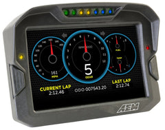AEM - AEM CD-7 Non Logging Race Dash Carbon Fiber Digital Display (CAN Input Only) - Demon Performance