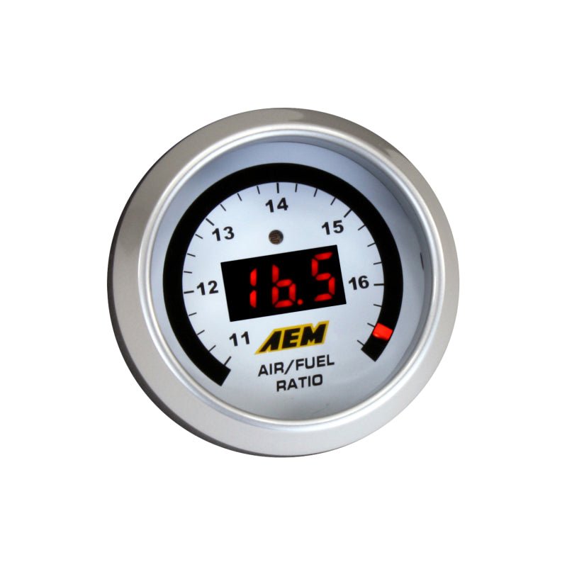 AEM - AEM Digital Wideband UEGO Gauge w/o Sensor - Demon Performance
