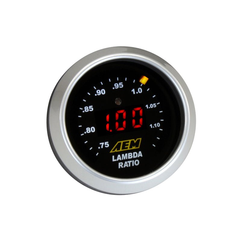 AEM - AEM Digital Wideband UEGO Gauge w/o Sensor - Demon Performance