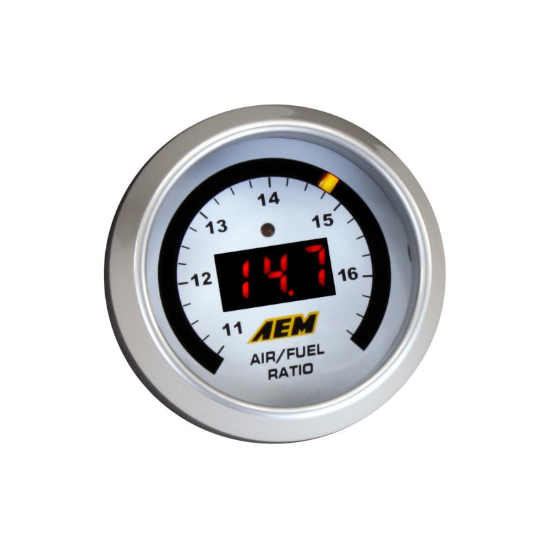 AEM - AEM Digital Wideband UEGO Gauge w/o Sensor - Demon Performance