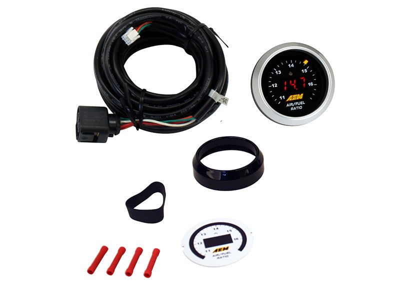 AEM - AEM Digital Wideband UEGO Gauge w/o Sensor - Demon Performance