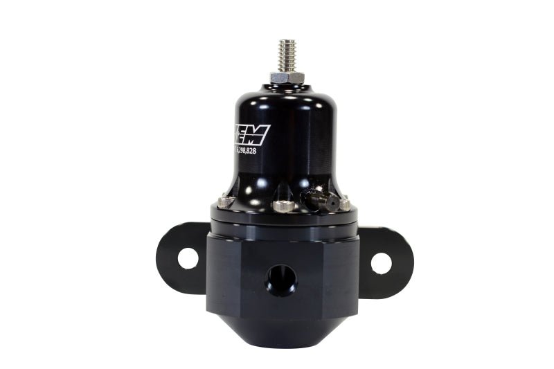 AEM - AEM High Capacity Universal Black Adjustable Fuel Pressure Regulator - Demon Performance