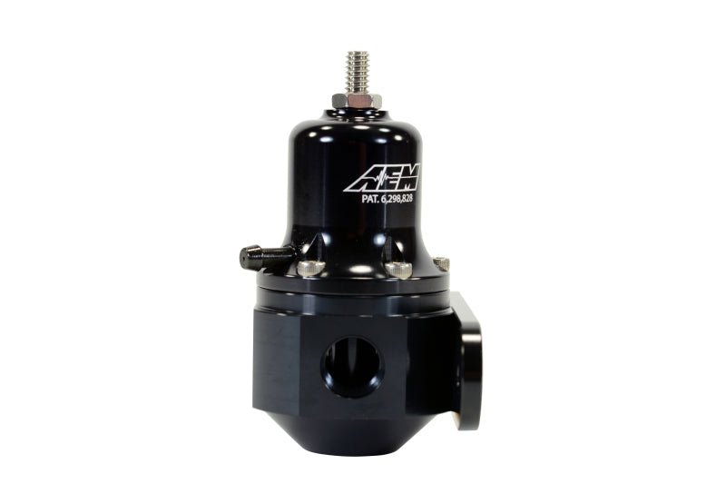AEM - AEM High Capacity Universal Black Adjustable Fuel Pressure Regulator - Demon Performance