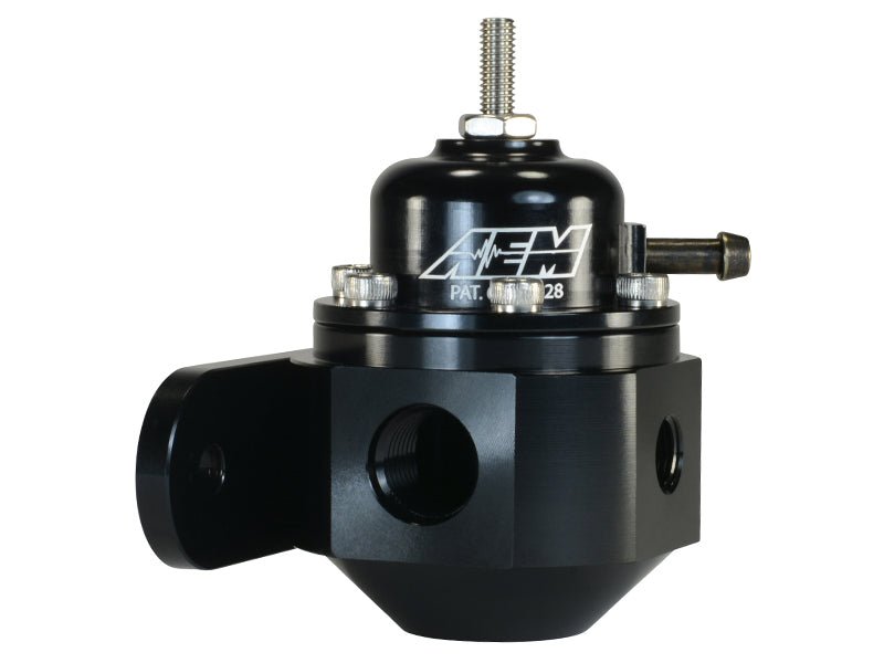 AEM - AEM Universal Black Adjustable Fuel Pressure Regulator - Demon Performance