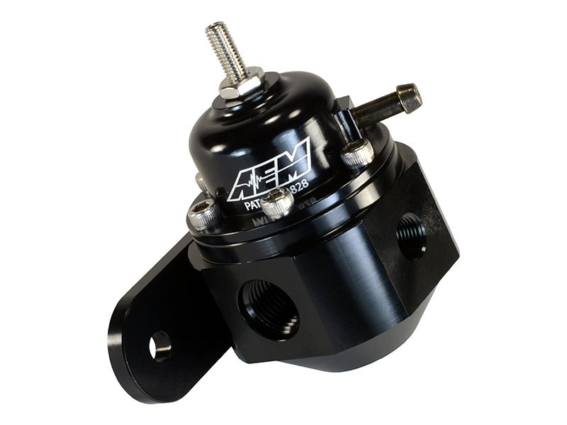 AEM - AEM Universal Black Adjustable Fuel Pressure Regulator - Demon Performance