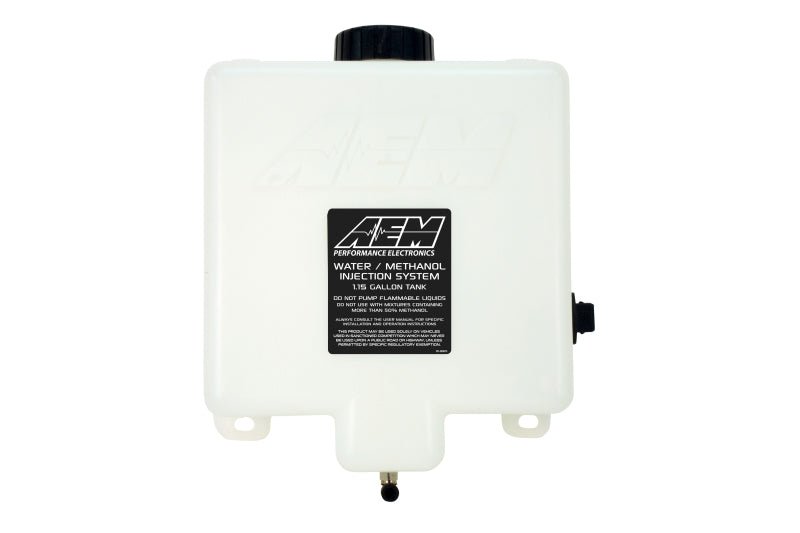 AEM - AEM V2 Water / Methanol 1.15 Gallon Methanol Injection Tank - Demon Performance