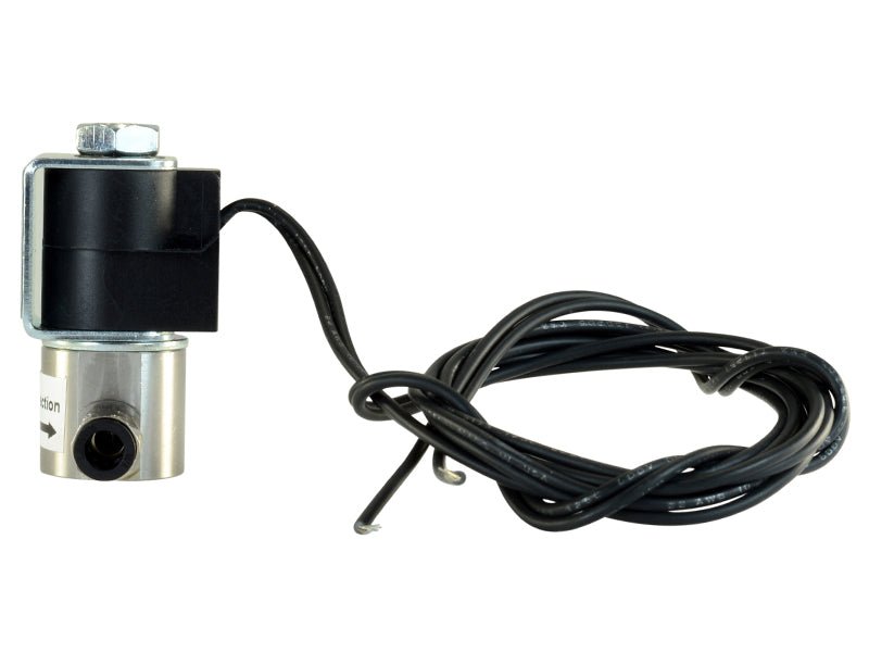 AEM - AEM Water/Methanol Injection System - High-Flow Low-Current WMI Solenoid - 200PSI 1/8in-27NPT In/Out - Demon Performance