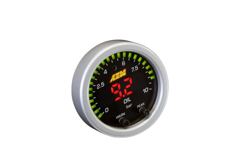 AEM - AEM X-Series 0-150 Oil Pressure Gauge Kit - Demon Performance