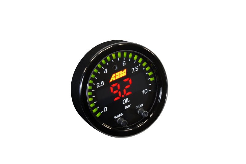 AEM - AEM X-Series 0-150 Oil Pressure Gauge Kit - Demon Performance