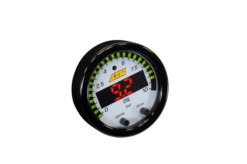 AEM - AEM X-Series 0-150 Oil Pressure Gauge Kit - Demon Performance