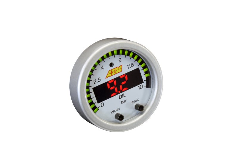 AEM - AEM X-Series 0-150 Oil Pressure Gauge Kit - Demon Performance