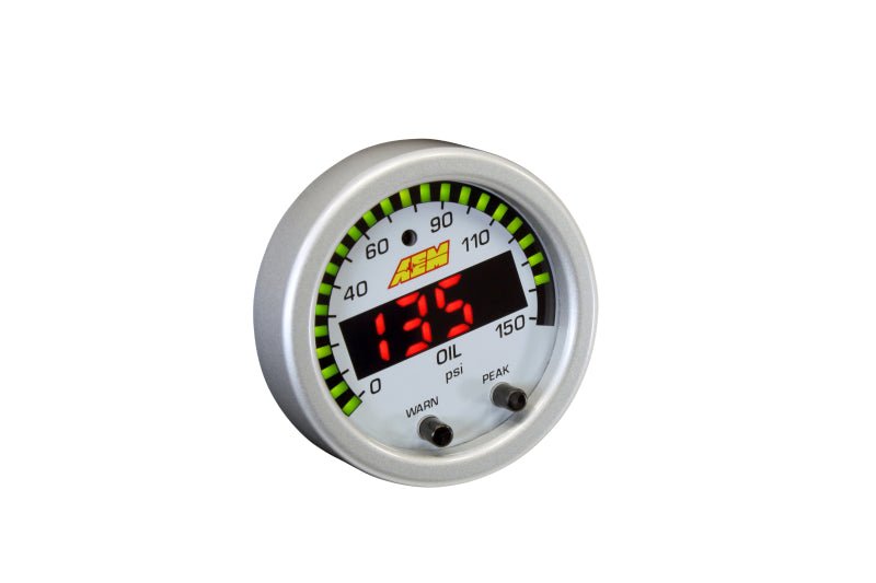 AEM - AEM X-Series 0-150 Oil Pressure Gauge Kit - Demon Performance