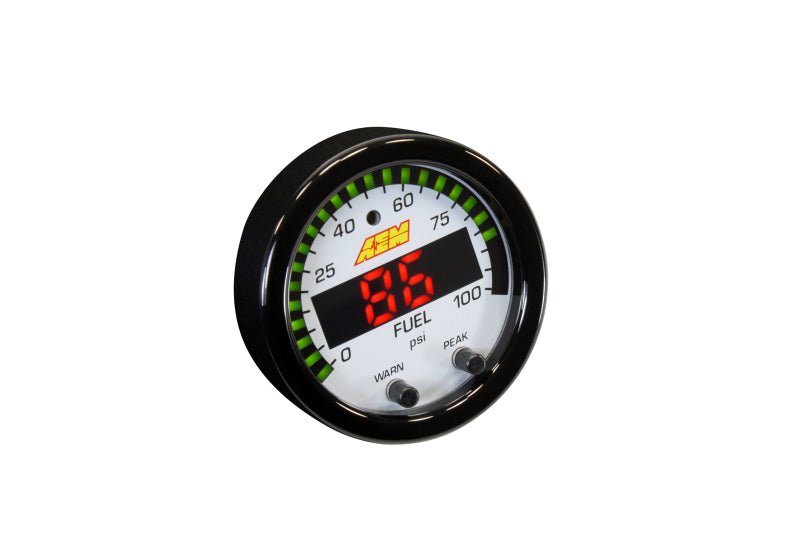 AEM - AEM X-Series Pressure 0-100psi Gauge Kit - Demon Performance