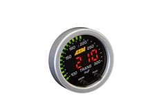AEM - AEM X-Series Temperature 100-300F Gauge Kit (ONLY Black Bezel and Water Temp. Faceplate) - Demon Performance