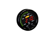 AEM - AEM X-Series Temperature 100-300F Gauge Kit (ONLY Black Bezel and Water Temp. Faceplate) - Demon Performance