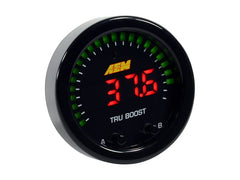AEM - AEM X-Series Tru-Boost Controller Gauge w/ Boost Control Solenoid 80PSIg Internal MAP Sensor - Demon Performance