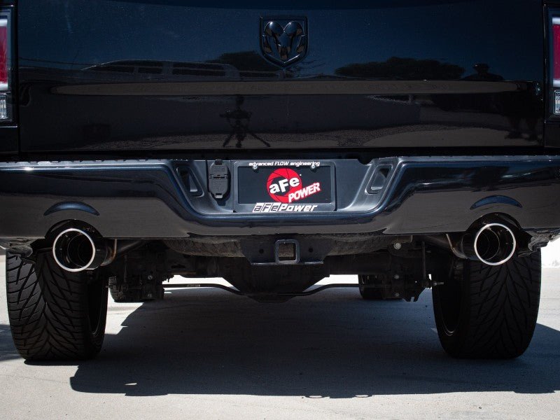 aFe - aFe 09-18 Ram 1500 V8 5.7L Hemi Gemini XV 3in 304 SS Cat-Back Exhaust w/ Polished Tips - Demon Performance