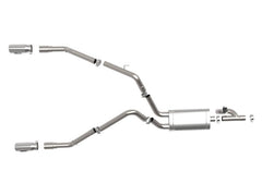 aFe - aFe 09-18 Ram 1500 V8 5.7L Hemi Gemini XV 3in 304 SS Cat-Back Exhaust w/ Polished Tips - Demon Performance