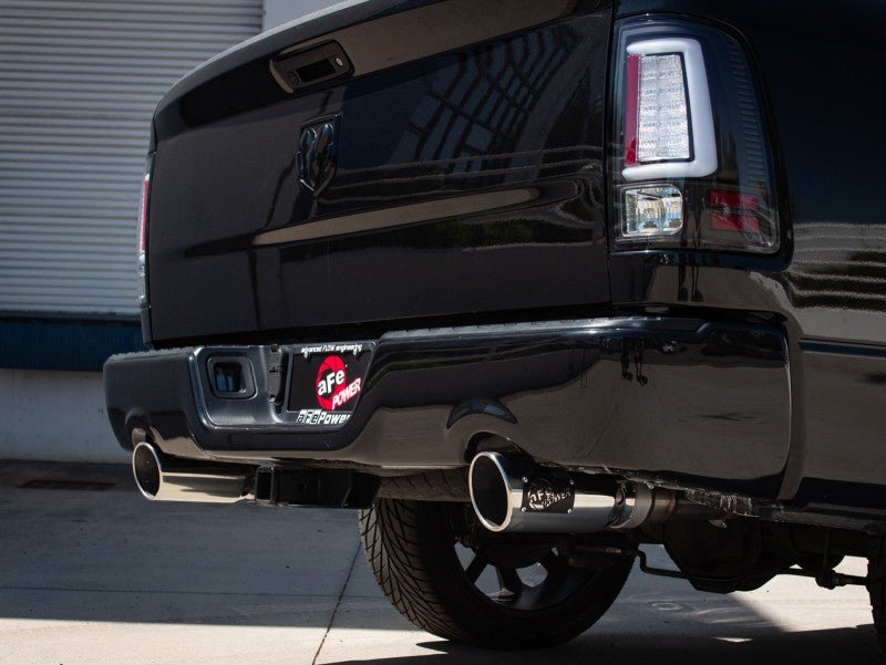 aFe - aFe 09-18 Ram 1500 V8 5.7L Hemi Gemini XV 3in 304 SS Cat-Back Exhaust w/ Polished Tips - Demon Performance