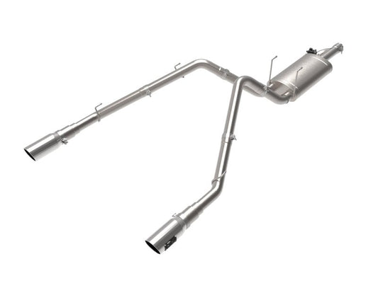 aFe - aFe 09-18 Ram 1500 V8 5.7L Hemi Gemini XV 3in 304 SS Cat-Back Exhaust w/ Polished Tips - Demon Performance